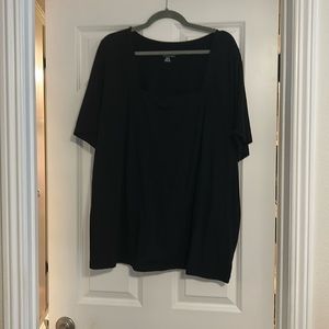 Jessica London square neck tee.  Worn once
